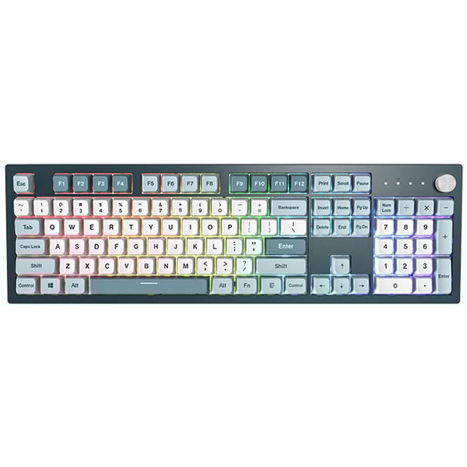 Teclado Montech Freedom Full-Size ,Hot-swappable, GateronG Pro 2.0 Brown Switch, RGB, PBT - Mec&acirc;nico (PT) image number 0