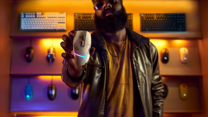Rato Gaming Logitech G Series G502 X Plus LightSpeed RGB Wireless Branco image number 3