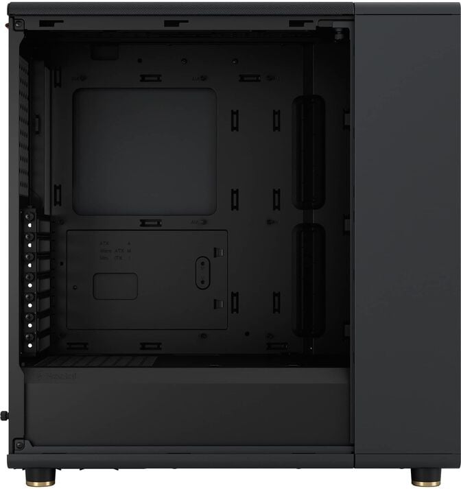 Caixa ATX Fractal Design North Black Carbon TG image number 3