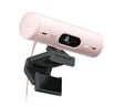 Webcam Logitech Brio 500 Full HD 1080p USB Type-C Rosa image number null