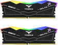 Team Group Kit 32GB (2 x 16GB) DDR5 6000MHz Delta RGB Preto CL30 image number null
