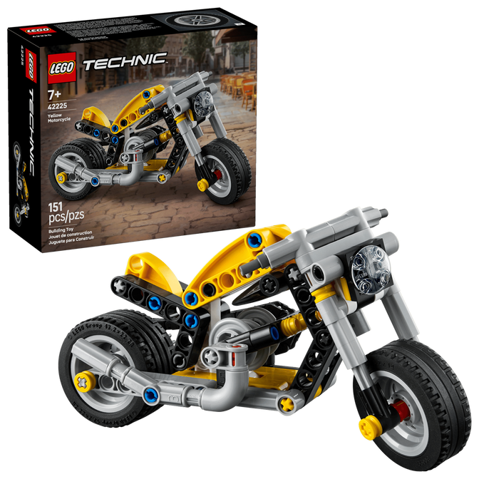 LEGO Technic: Mota Amarela, 151 Pe&ccedil;as (42225) image number 0