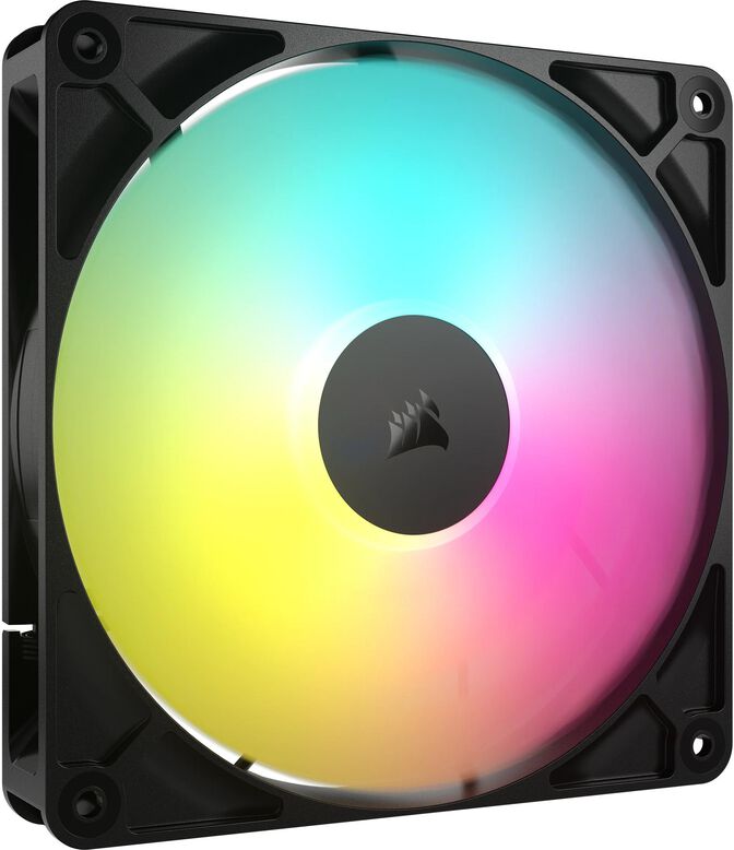 Ventoinha Corsair RS140 ARGB PWM Preta 140mm image number 0