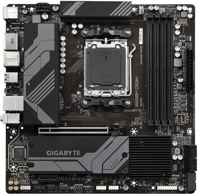 ** B Grade ** Motherboard Gigabyte B650M DS3H image number 1