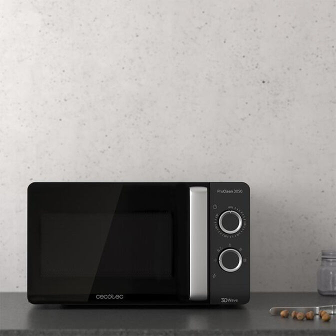 Micro-ondas Cecotec ProClean 3050 700W 20L Preto image number 3