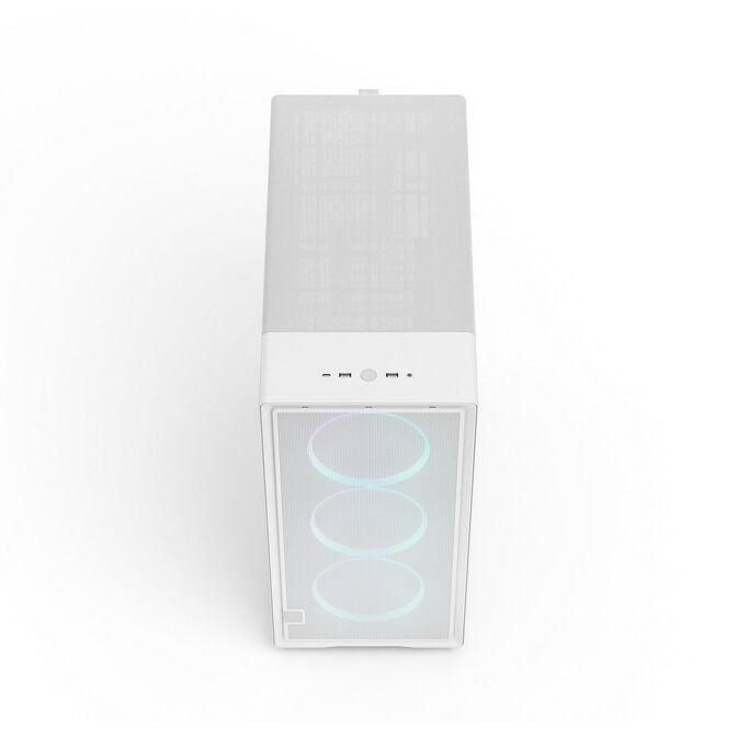 Caixa E-ATX Fractal Design Epoch XL White Tempered Glass RGB Light Tint image number 4