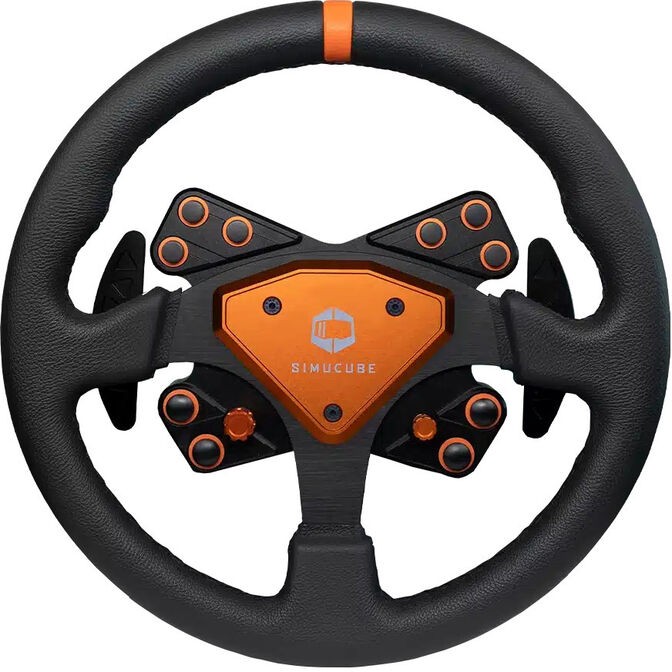 Volante Simucube Tahko Round - Laranja image number 0