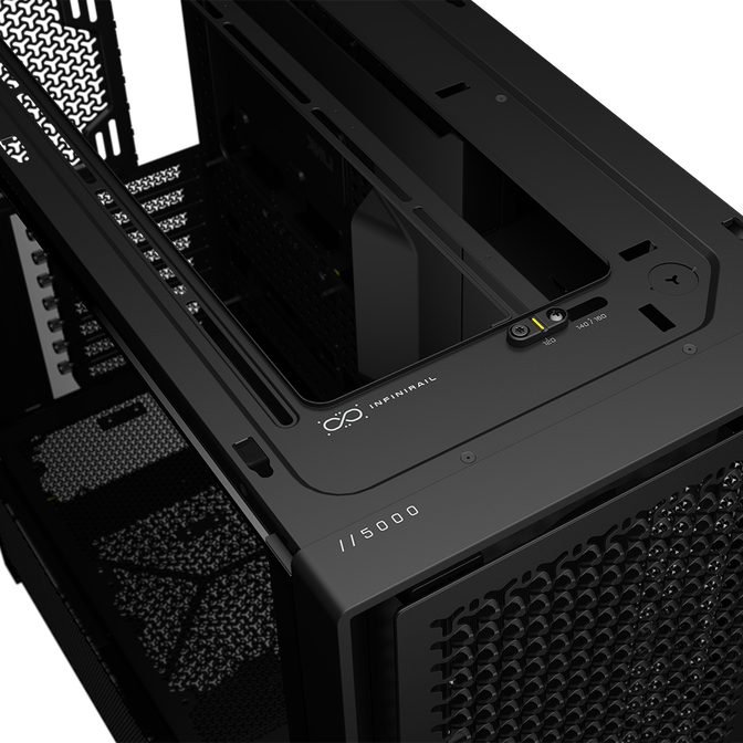 Caixa E-ATX Corsair Frame 5000D RS ARGB Airflow Preto Vidro Temperado image number 9