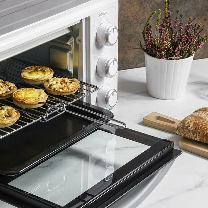 Mini-Forno de Bancada Cecotec Bake&Toast 2300 Branco 1500W 23L image number 8