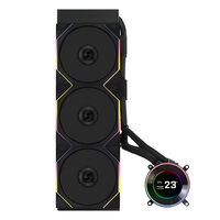 Water Cooler CPU AIO Lian Li HydroShift II LCD-C 360TL FLEX Wireless Preto - 360mm