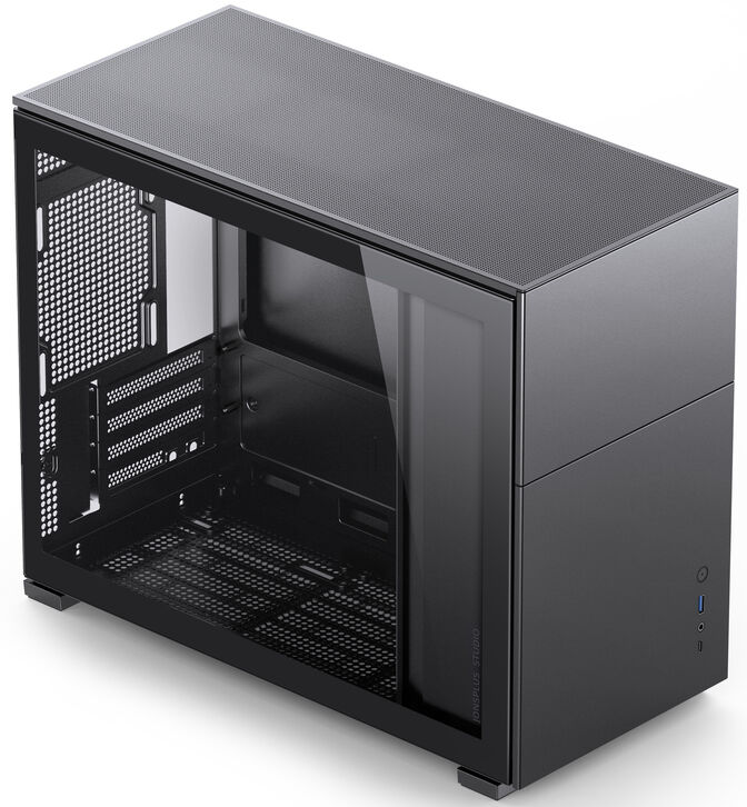 Caixa Micro-ATX Jonsbo D31 STD Vidro Temperado Preto image number 1