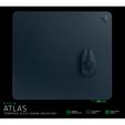 Tapete Razer Atlas Preto image number null