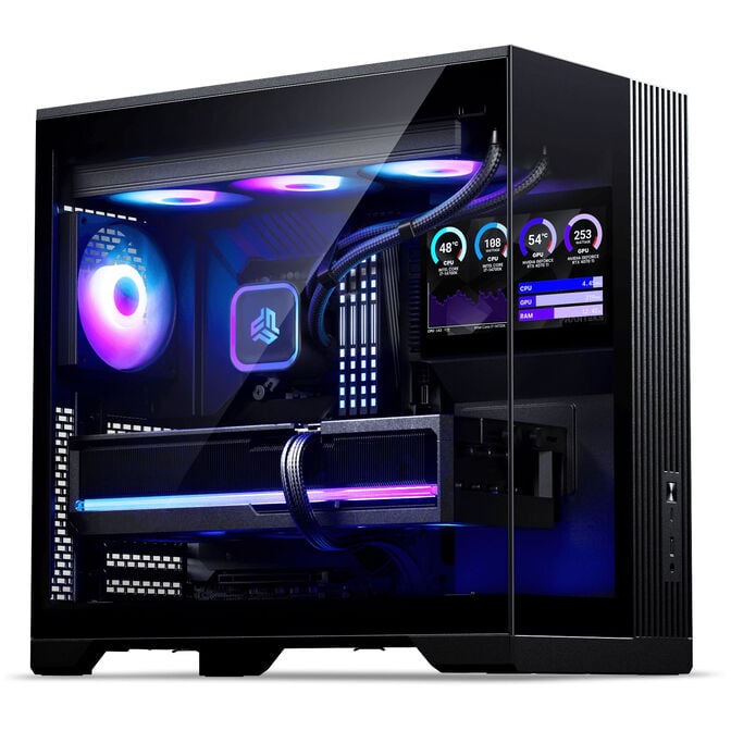 Caixa ATX Phanteks XT V5 LCD DRGB Preta image number 1