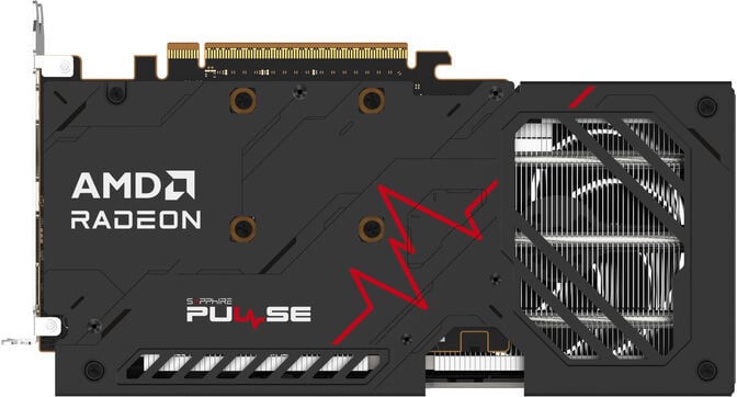 Gr&aacute;fica Sapphire Radeon RX 9060 XT Pulse OC 8GB GDDR6 image number 5