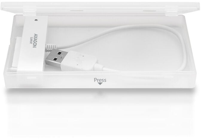 Adaptador AXAGON ADSA-1S SLIMPort, USB 2.0, 2,5" SSD/HDD, SATA - Caixa Inclu&iacute;da image number 5