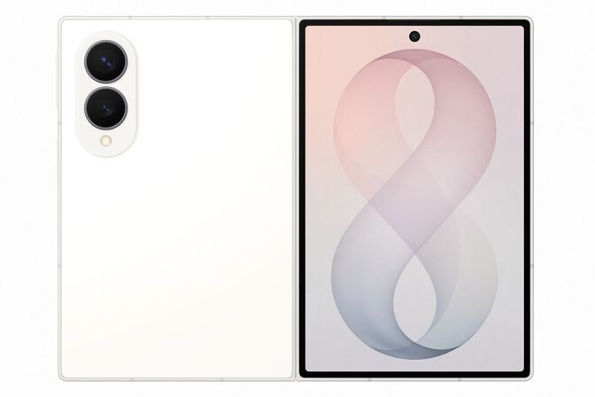 Smartphone Samsung Galaxy Z Fold 8 5G 7.6" (12 / 512GB) 120Hz Creme image number 0