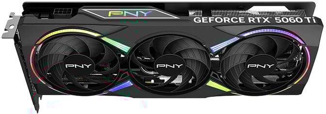 Gr&aacute;fica PNY GeForce&reg; RTX 5060 Ti Gaming RGB Triple Fan OC 16GB GDDR7 DLSS4 image number 4