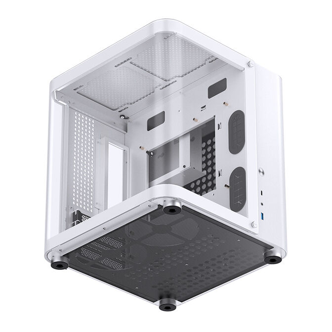 Caixa Micro-ATX Jonsbo TK-1 2.0 Vidro Temperado Branco image number 14