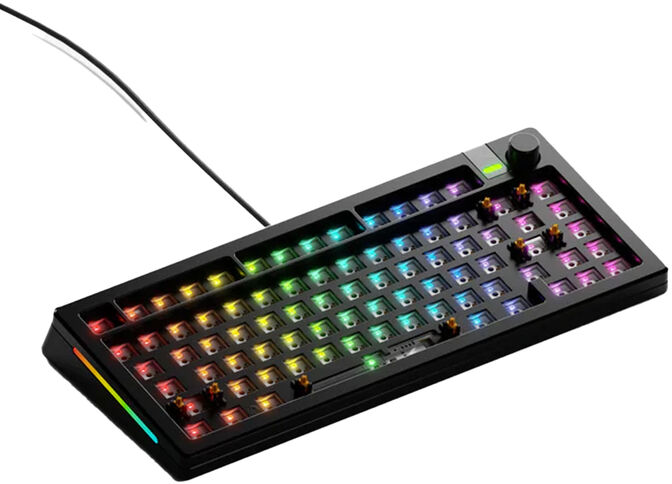 Barebone Glorious GMMK 3 Pro 75% Black (US) image number 1