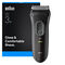 M&aacute;quina de Barbear Braun Series 3+ 3000 Preto/Cinzento
