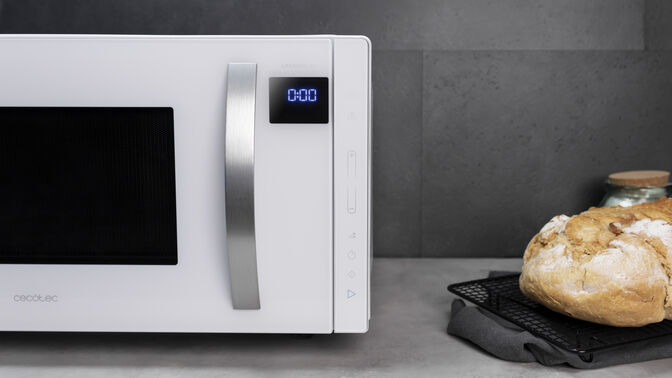 Micro-ondas Cecotec GrandHeat 2300 Flatbed Touch Branco image number 4