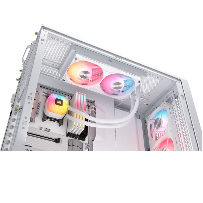 Water Cooler CPU Corsair NAUTILUS II RS ARGB 240mm Branco image number 4