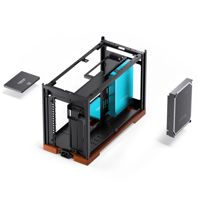 Caixa Mini-ITX Jonsbo T9 Preta c/ Riser 4.0 image number 11