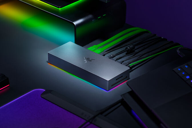 Docking Station Razer Thunderbolt 5 Chroma Preto image number 2