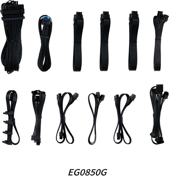 Fonte Modular Lian Li Edge 850W 80+ Gold Preto image number 6