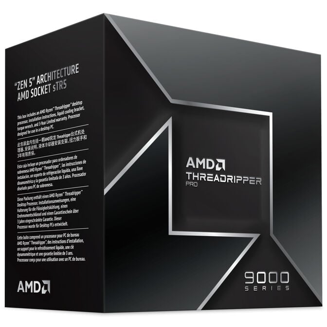 Processador AMD Threadripper PRO 9975WX 32-Core (4GHz-5.4GHz) 160MB sTR5 TRX50 / WRX90 / Pro 695 image number 15