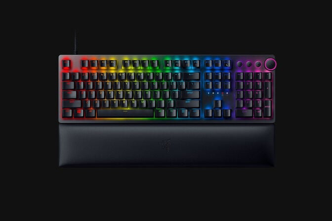 Teclado Razer Huntsman V2 RGB Purple Switch (US) image number 1