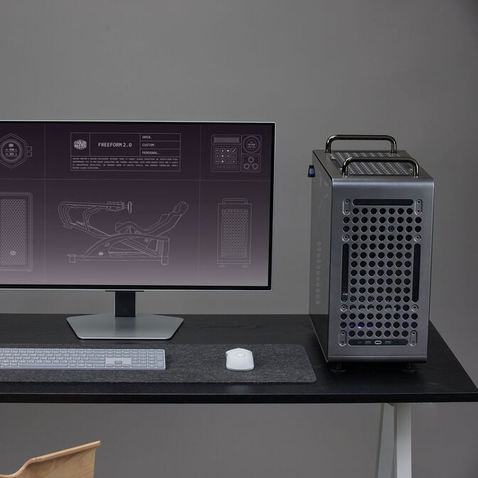 Caixa E-ATX Cooler Master QUBE 540 Stardust image number 12