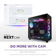 Ventoinha NZXT F240 RGB Core Single-Frame Pretas - Dupla Vento&iacute;nha 120mm (240mm) image number null
