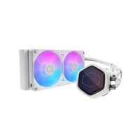 Water Cooler CPU Cooler Master MasterLiquid ATMOS II Pixel Led ARGB 240mm Branco