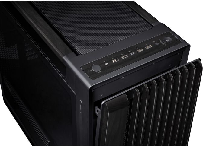 Caixa E-ATX Asus ProArt PA602 Wood Edition Preta image number 9