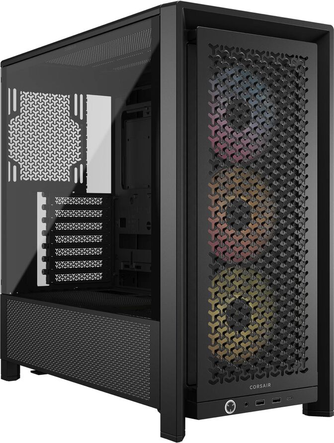 Caixa ATX Corsair Frame 4000D RS ARGB Preto Vidro Temperado image number 0