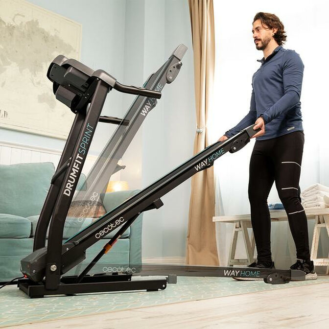 Passadeira de Corrida El&eacute;ctrica Cecotec DrumFit WayHome 1500 Sprint Dobr&aacute;vel 1100W 15km/h image number 5