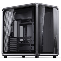 Caixa ATX Jonsbo X400 Vidro Temperado Curvo Cinzento