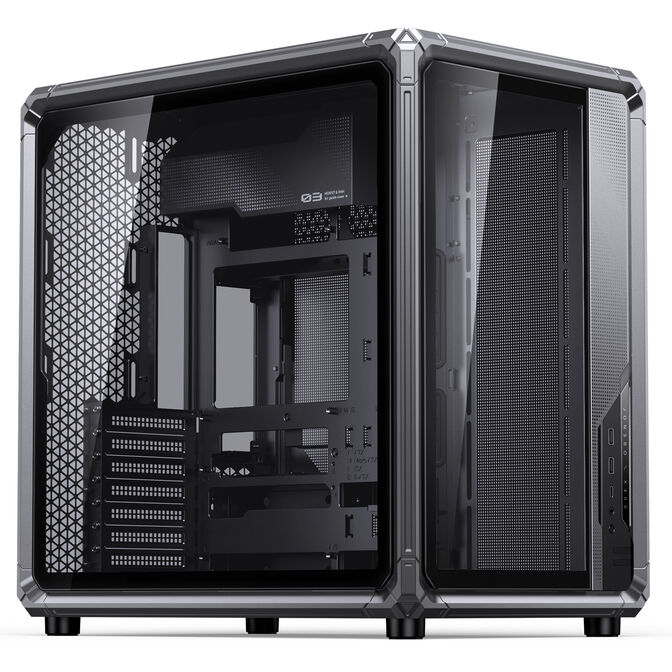 Caixa ATX Jonsbo X400 Vidro Temperado Curvo Cinzento image number 0