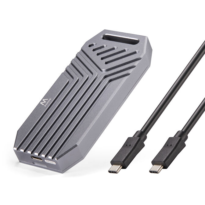 Caixa Externa M.2 Ewent EW7062 NVMe/PCIe USB-C 4 Cinza Screwless image number 0