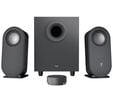 Colunas Logitech Z407 Stereo 2.1 Bluetooth 80W Peak/40W RMS Pretas image number null