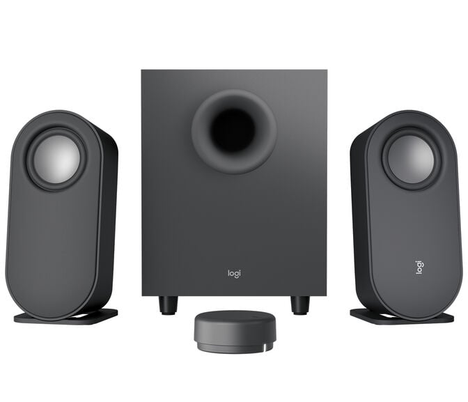 Colunas Logitech Z407 Stereo 2.1 Bluetooth 80W Peak/40W RMS Pretas image number 4