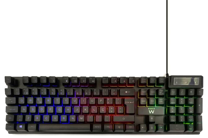 Teclado Ewent Gaming PT Preto image number 0