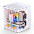 Caixa Micro-ATX Jonsbo TK-1 2.0 Vidro Temperado Branco image number null
