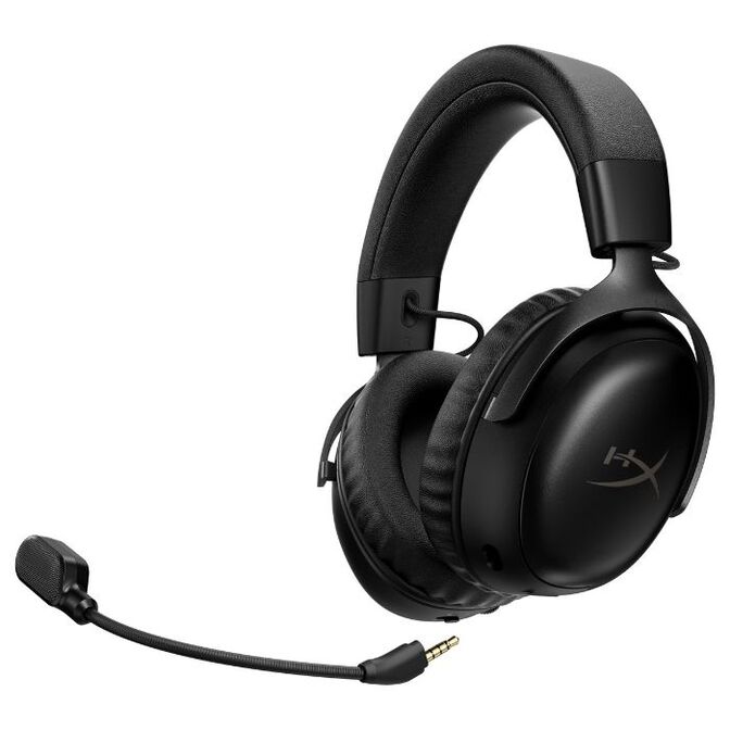 Headset HyperX Cloud III DTS Wireless/Bluetooth Preto image number 0
