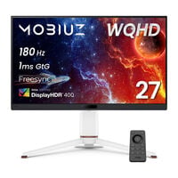 Monitor BenQ MOBIUZ 27" EX271Q IPS QHD 180Hz 1ms FreeSync Display HDR400 Game Console Compatibility