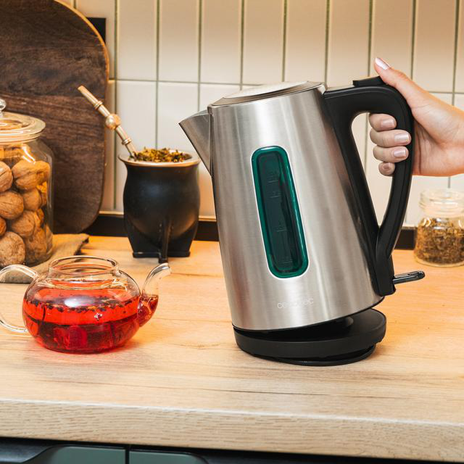 Chaleira El&eacute;trica Cecotec ThermoSense 210 Steel image number 2