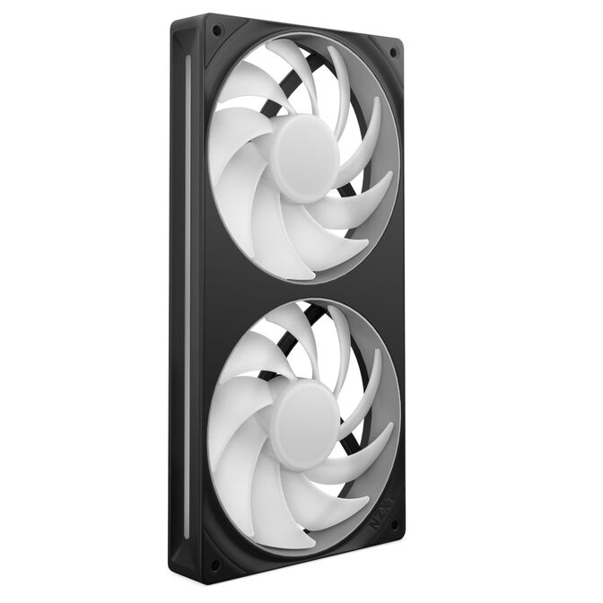 Ventoinha NZXT F280 RGB Core Single-Frame Pretas - Dupla Vento&iacute;nha 140mm (280mm) image number 3