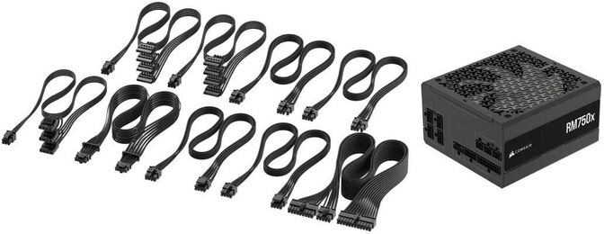 Fonte Modular Corsair RMx Series RM750x 750W 80 Plus Gold ATX3.1 image number 2