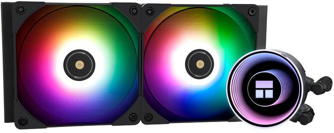 Water Cooler CPU AIO Thermalright Frozen Notte ARGB Preto - 240mm image number 0